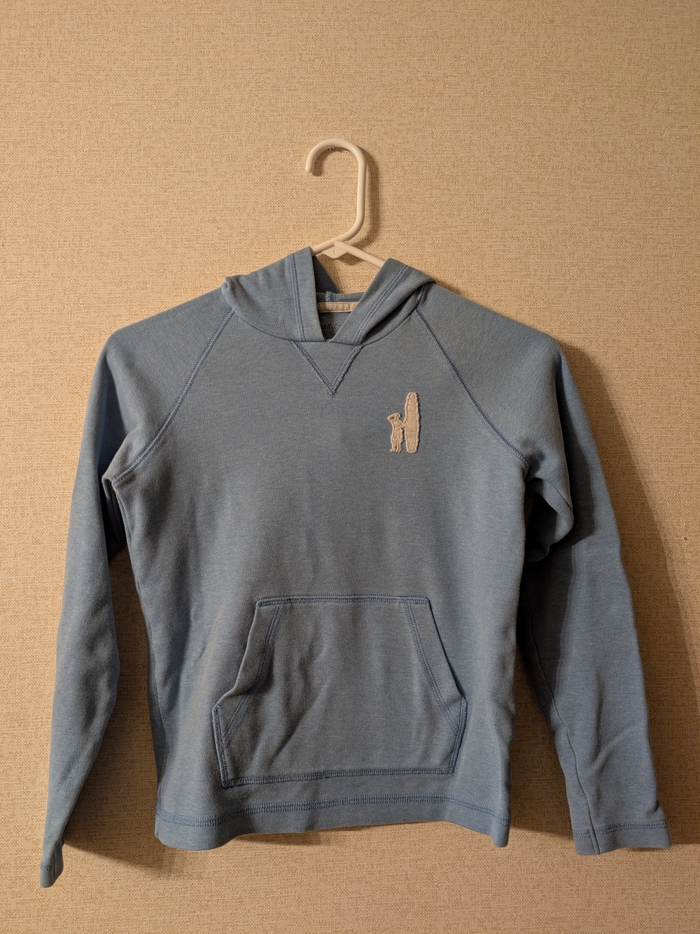 johnnie-O Light Blue Kids Hoodie with Embroidered Logo